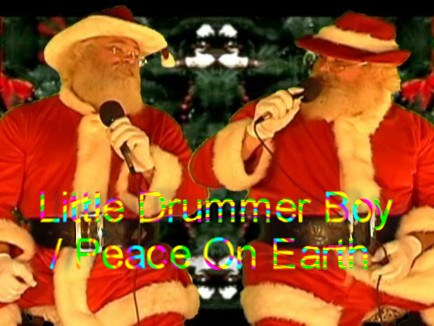Little Drummer Boy/Peace On Earth - Singin' Santa